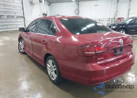 2017 Volkswagen Jetta 1.4T S из США, поврежденный, VIN 3VW2B7AJ8HM346306